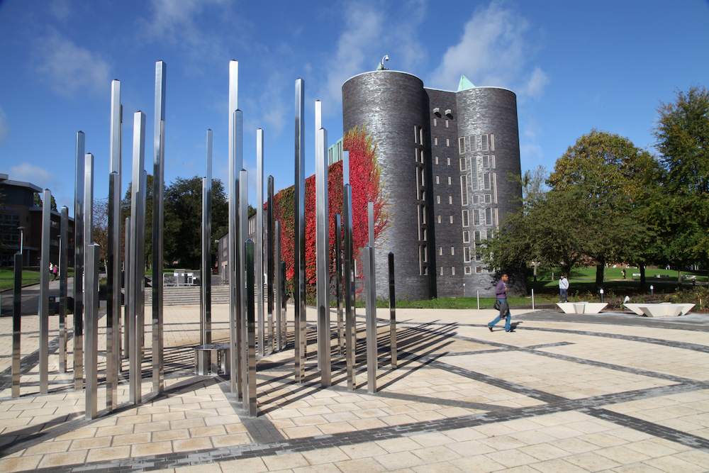 Photo of Keele chapel and forest of lights 